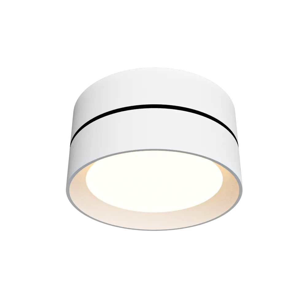 LeDron – Spot lamp – Barrel white 3D Model
