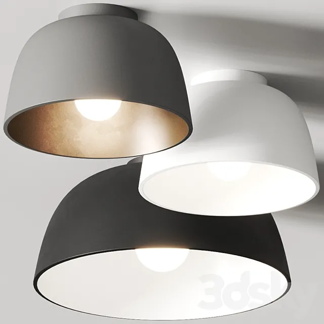 Leds C4 Miso Ceiling Lamps 3DModel