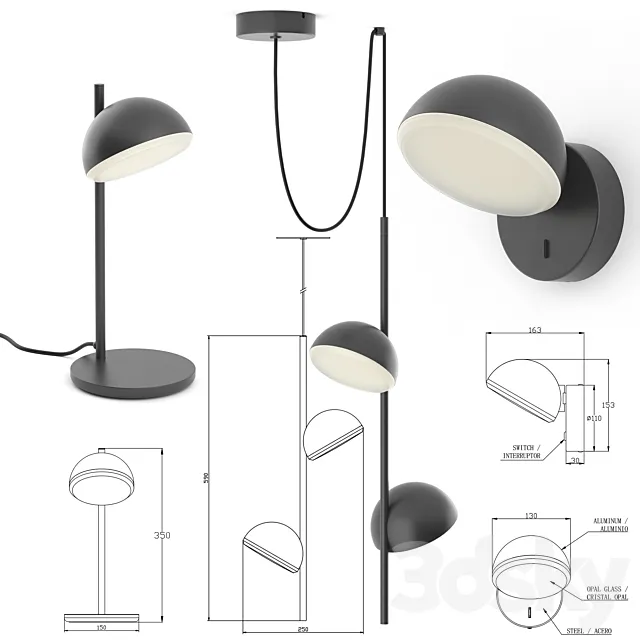 Leds C4 TALK 3D Model