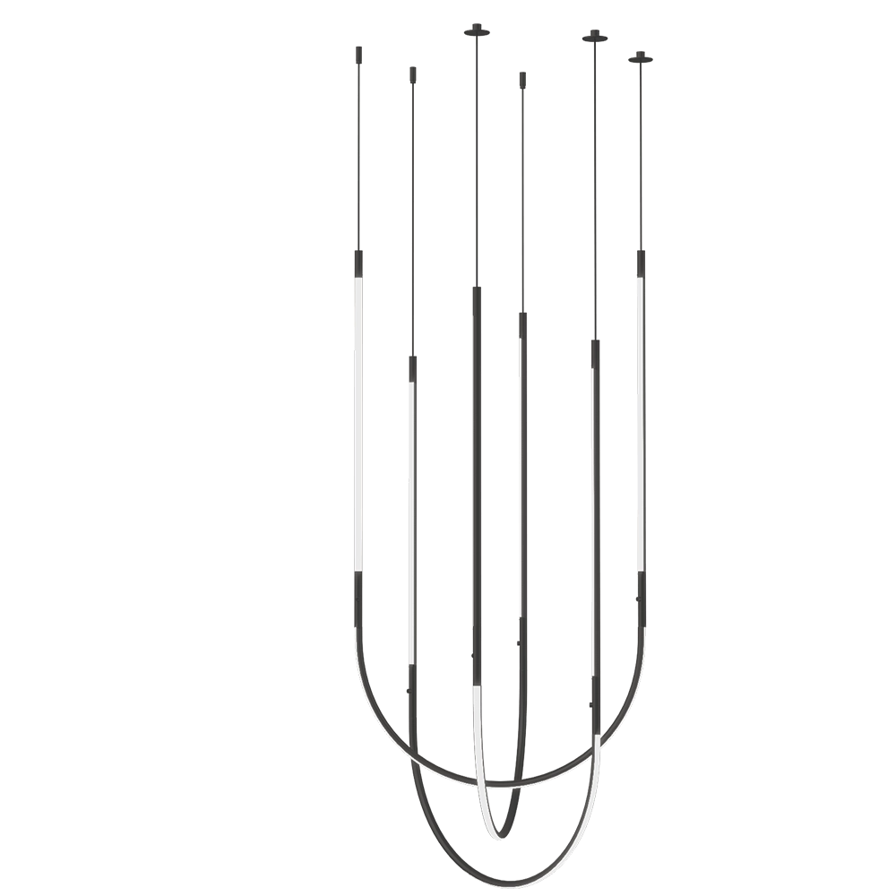 LedsC4 – Pendant lamp Tubs Modular 3D Model