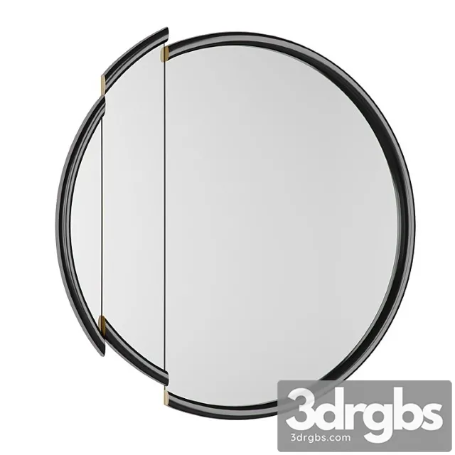 Lee Broom Split Mirror Round 3D Model Download