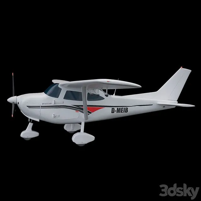 Legend 600 airplane 3D Model
