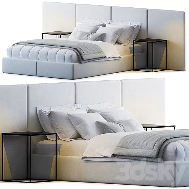 Legend Wing Bed 3D Model Legend Wing Bed 3D Model