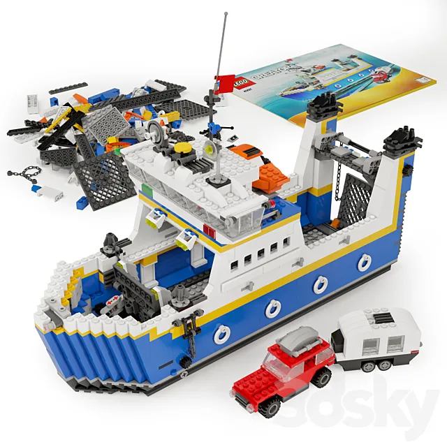 LEGO Creator # 4997 3D Model LEGO Creator # 4997 3D Model