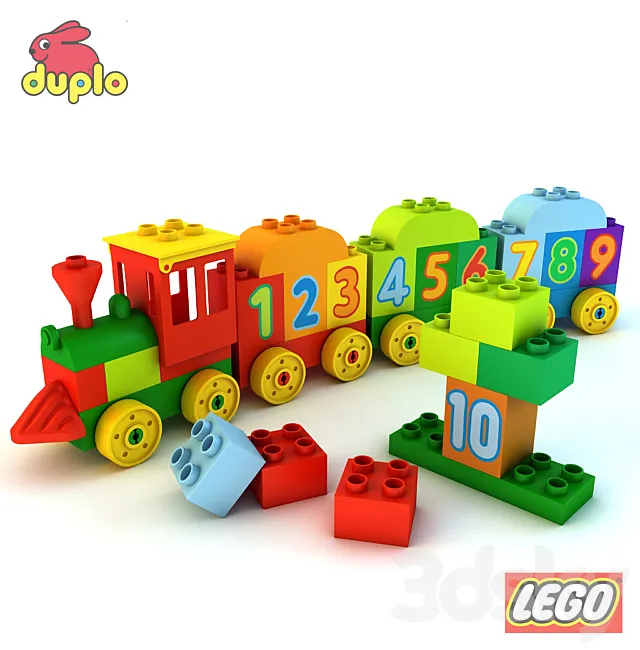 Lego Duplo 3D Model Lego Duplo 3D Model