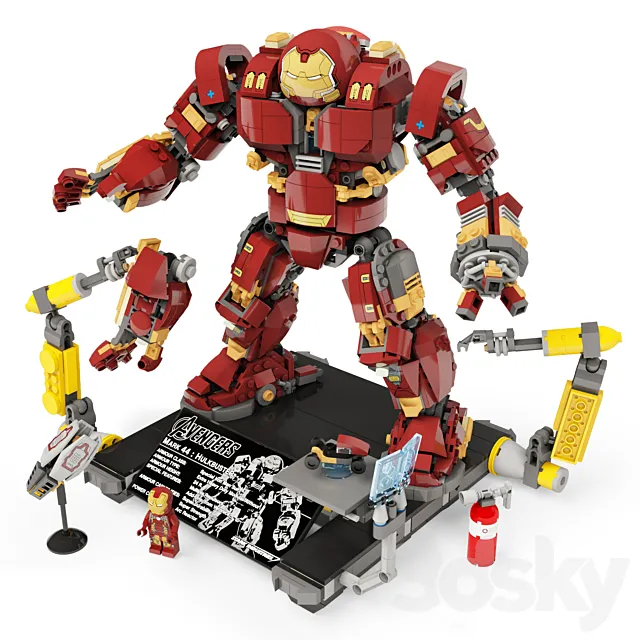 LEGO Hulkbuster ?76105 3DModel