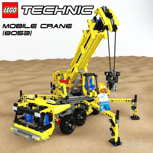 LEGO Technic 3D Model LEGO Technic 3D Model