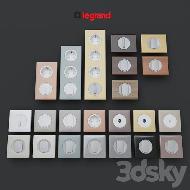 Legrand 3DModel Legrand 3DModel