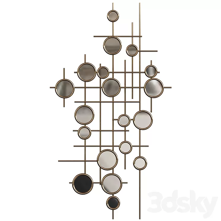 Lehome M158 Mirror Panel 3D Model Lehome M158 Mirror Panel 3D Model