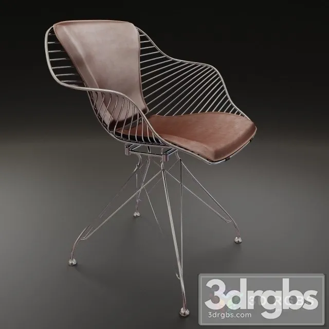 Leibal Wire Dining Chair 3D Model Download Leibal Wire Dining Chair 3D Model Download