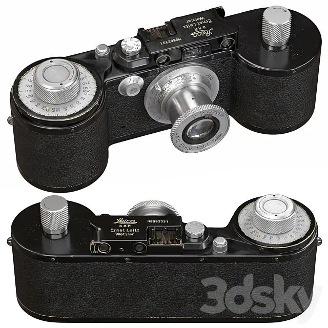 Leica 250 Reporter camera 3D Model Leica 250 Reporter camera 3D Model