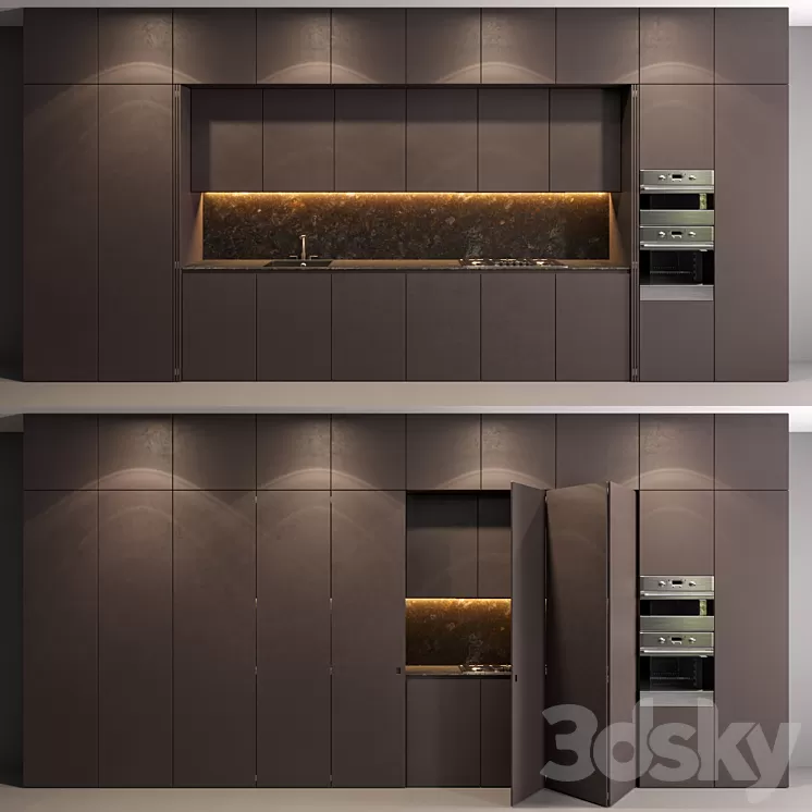 Leicht kitchen 3D Model