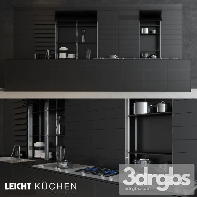 Leicht Kitchen 3D Model Download