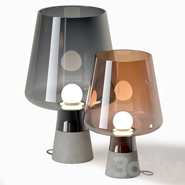 Leimu lamp large 3D Model Leimu lamp large 3D Model