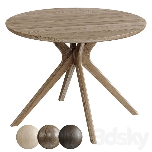Leipzig table from Deephouse 3D Model