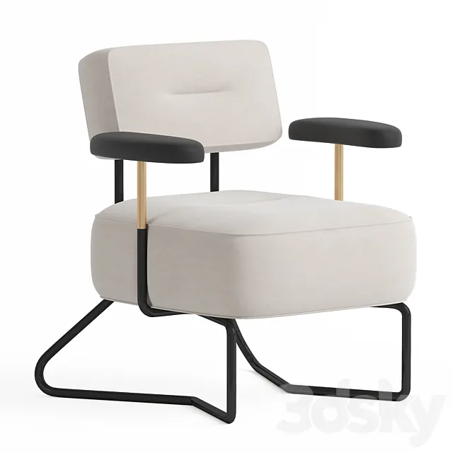 Leisure chair 3DModel Leisure chair 3DModel