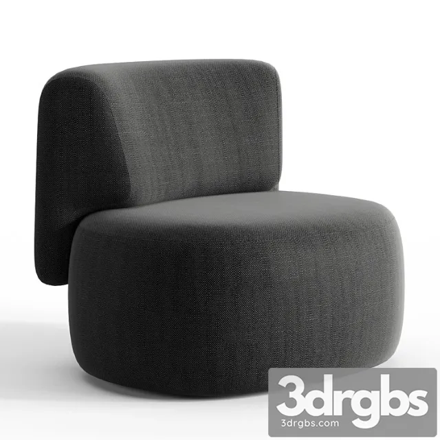 Lek Armchair by Christophe Delcourt 3D Model Download