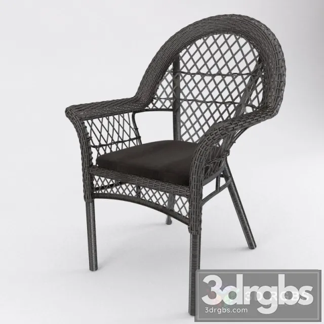 Lekke Garden Chair 3D Model Download