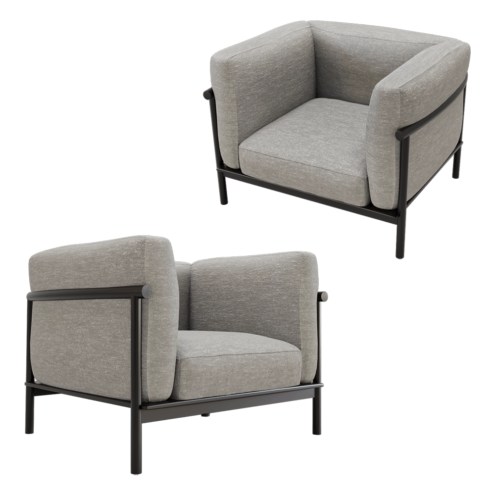 Lema – Armchair Taiki BA451 3D Model