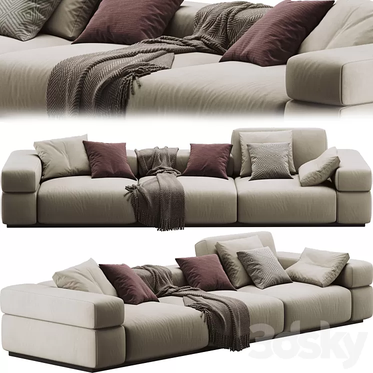 Lema Brick Lane Sofa 3D Model Free Download