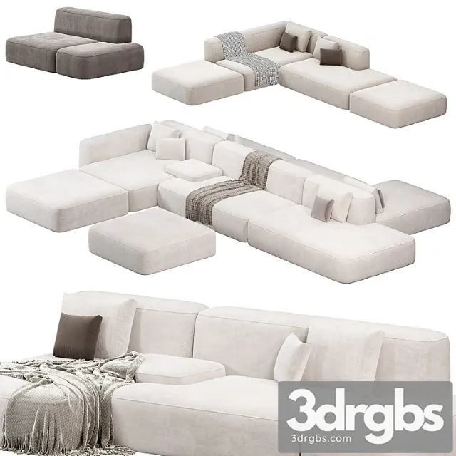 Lema Cloud Modular Sofa Set By Lemamobili Divany 1 3D Model Download Lema Cloud Modular Sofa Set By Lemamobili Divany 1 3D Model Download