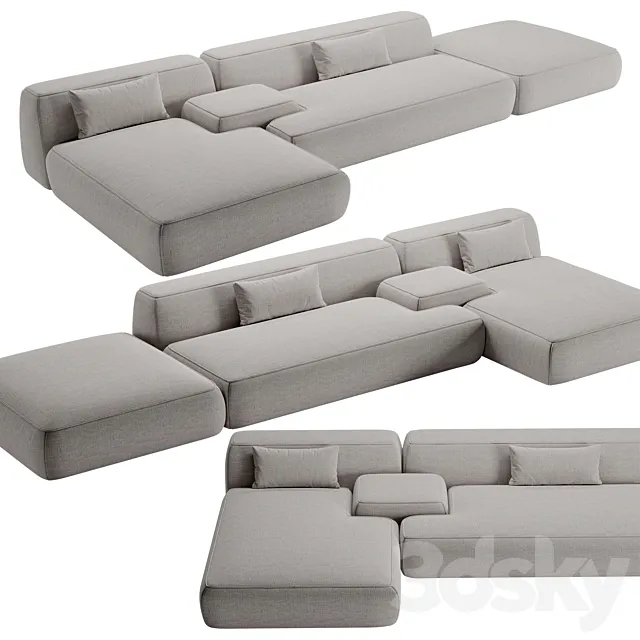 Lema Cloud Sofa 3D Model Lema Cloud Sofa 3D Model