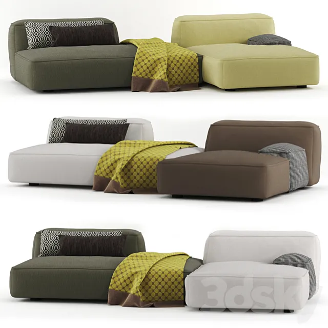 LEMA Cloud Sofa 3D Model LEMA Cloud Sofa 3D Model