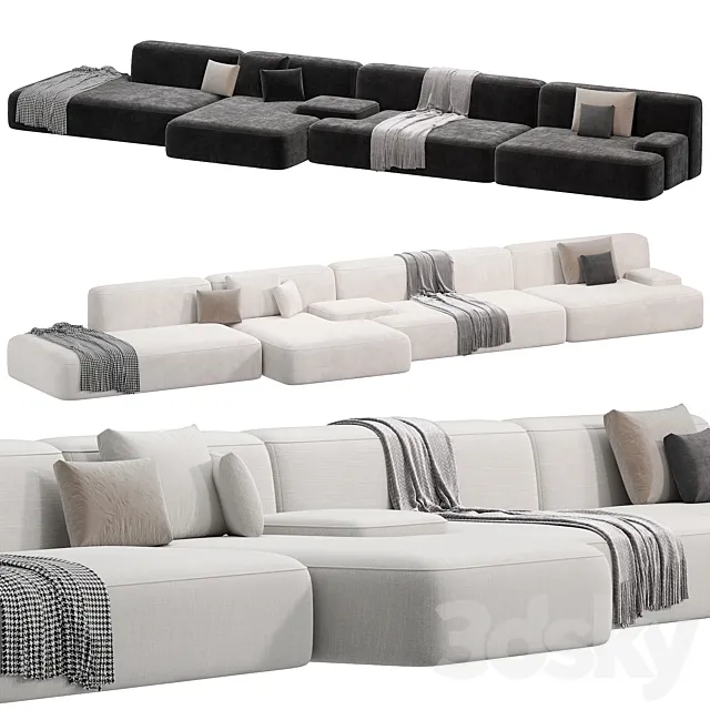 Lema Cloud Sofa by lemmobili 4 3D Model Lema Cloud Sofa by lemmobili 4 3D Model