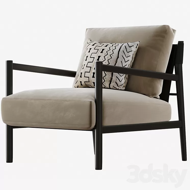 Lema maddix armchair 3D Model