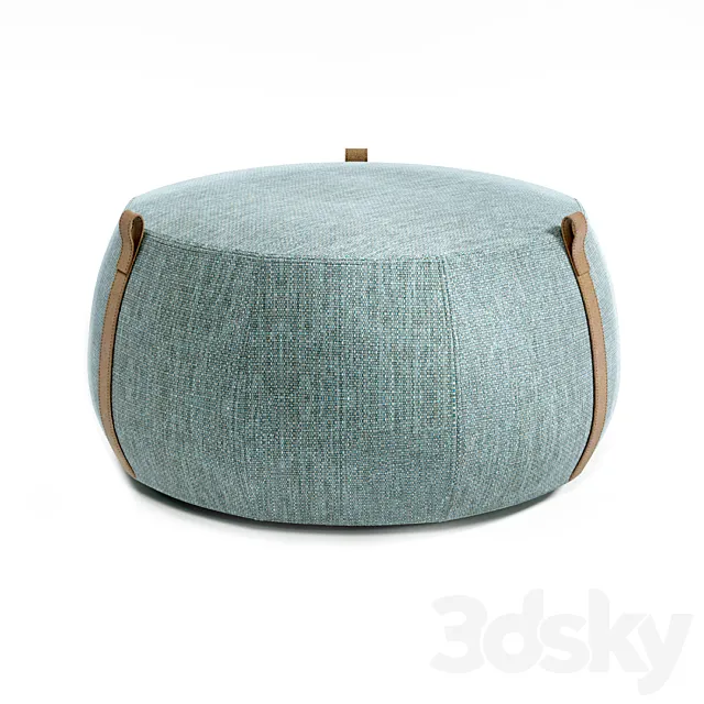 Lema notch pouf 3D Model Lema notch pouf 3D Model