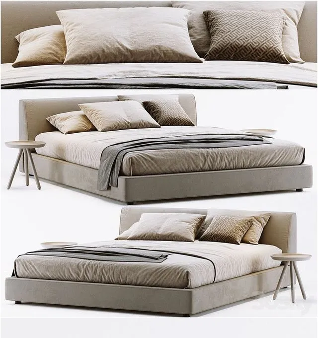 Lema Solftland Bed 3D Model