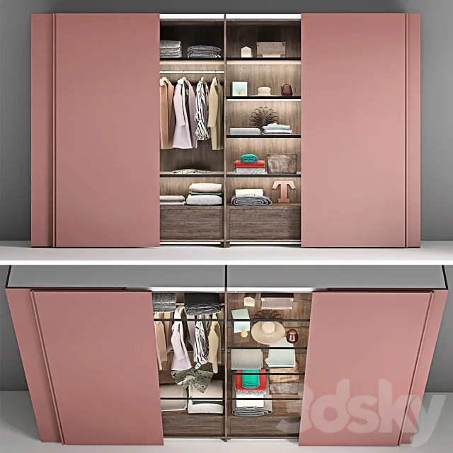 Lema wardrobe 3D Model Lema wardrobe 3D Model