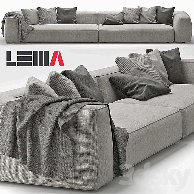 LEMAMOBILI CLOUD SOFA 4 3DModel LEMAMOBILI CLOUD SOFA 4 3DModel