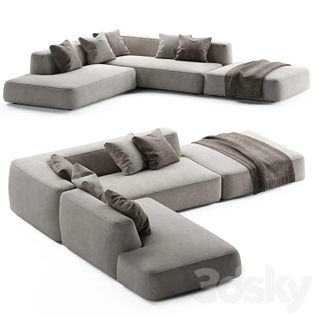 Lemamobili Cloud Sofa 7 3D Model Lemamobili Cloud Sofa 7 3D Model