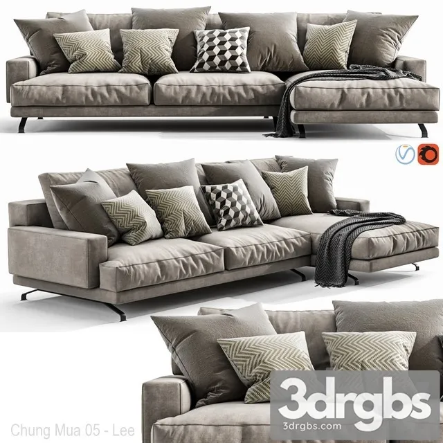 Lemamobili Mustique Chaise 3D Model Download