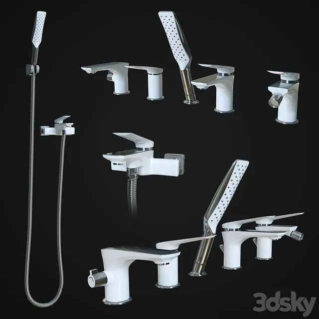 LeMark Allegro Mixer set 3D Model