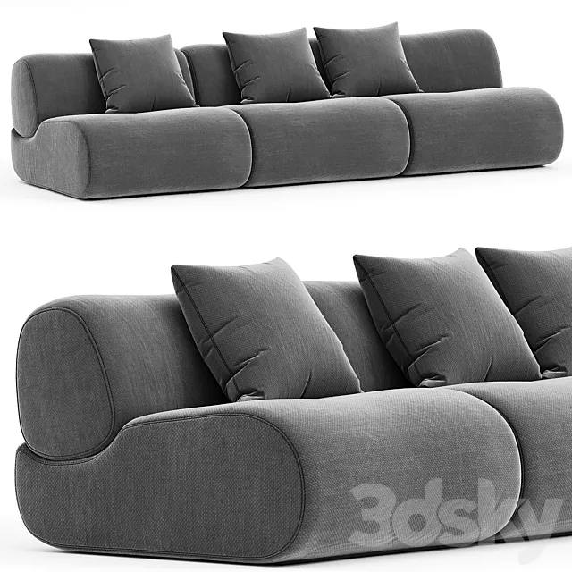 Lemmy LM_Modular_B – 2790L x 1020D x 670H 3DModel Lemmy LM_Modular_B – 2790L x 1020D x 670H 3DModel