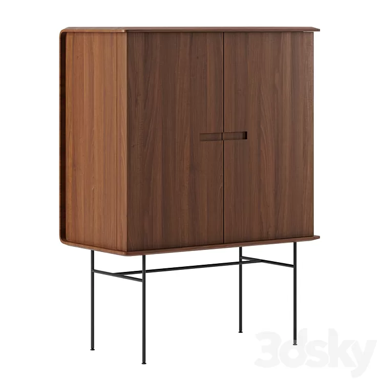 Leno bar storage by Artisan 3D Model