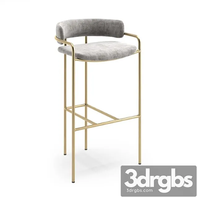 Lenox bar stool 2 3D Model Download Lenox bar stool 2 3D Model Download