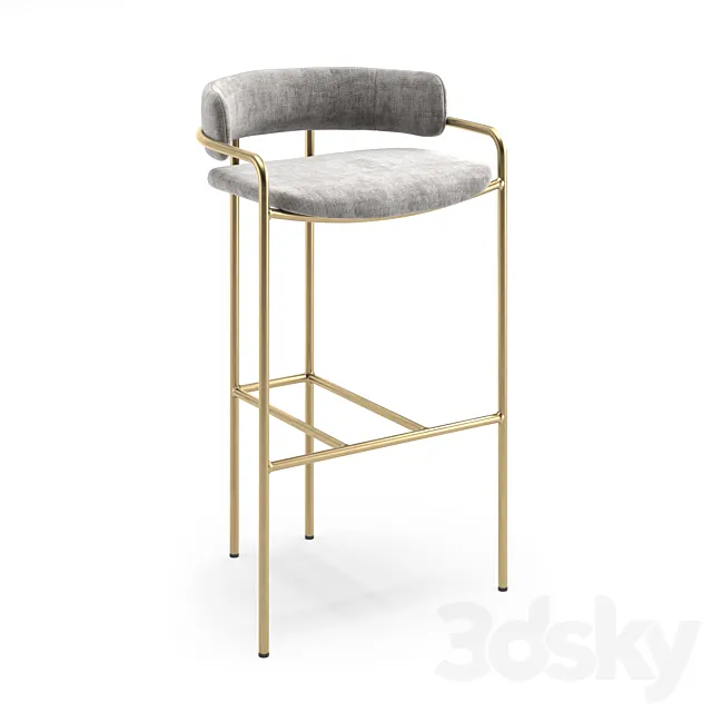 Lenox Bar Stool 3DModel Lenox Bar Stool 3DModel
