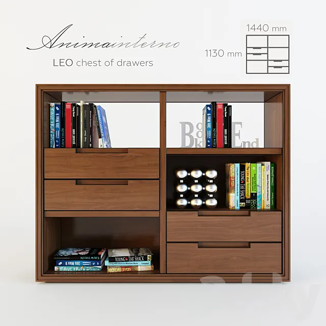 LEO – chest of drawers 3DModel