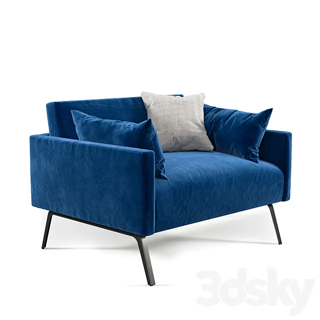 Leo sofa01 3D Model Leo sofa01 3D Model