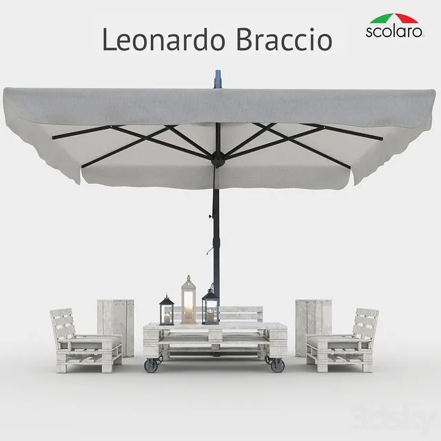 Leonardo Braccio 3D Model