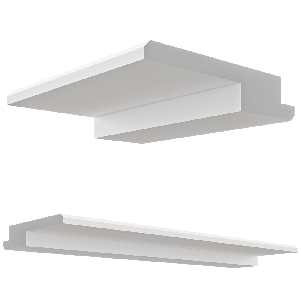 LepGrand – Cornice for hidden lighting СА-1.073 3D Model LepGrand – Cornice for hidden lighting СА-1.073 3D Model