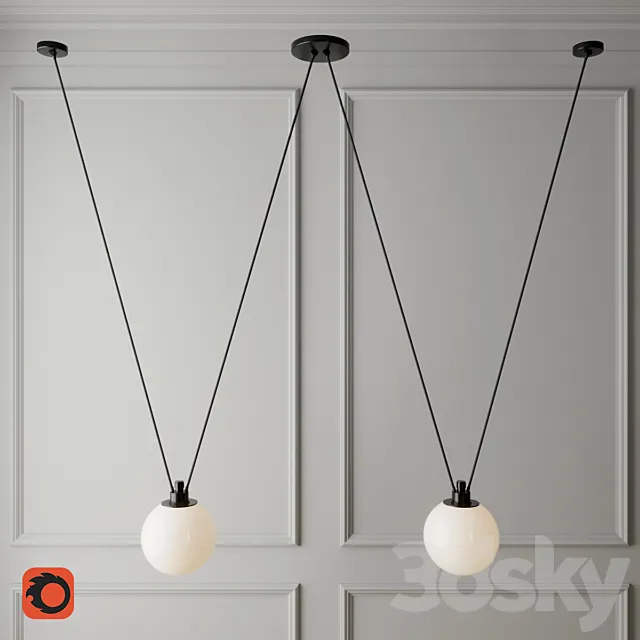 les acrobates de gras pedant 02 3D Model