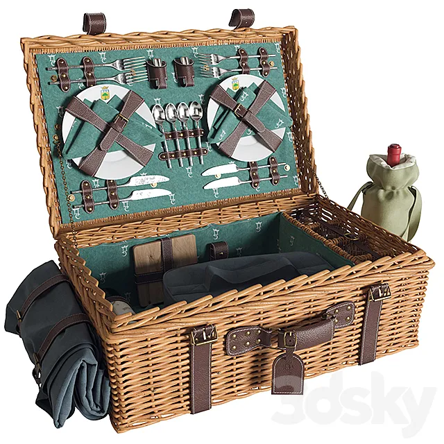 “Les Jardins de la Comtesse” picnic set (vray NEXT) 3DModel “Les Jardins de la Comtesse” picnic set (vray NEXT) 3DModel