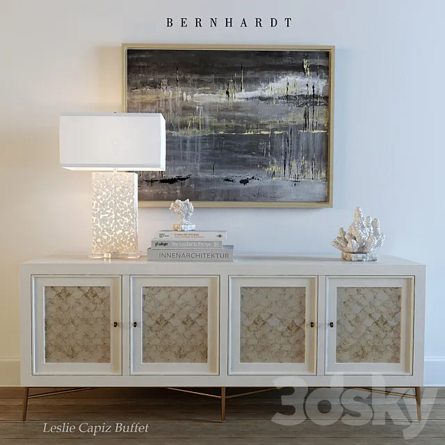 Leslie Capiz Buffet (Bernhardt) 3DModel