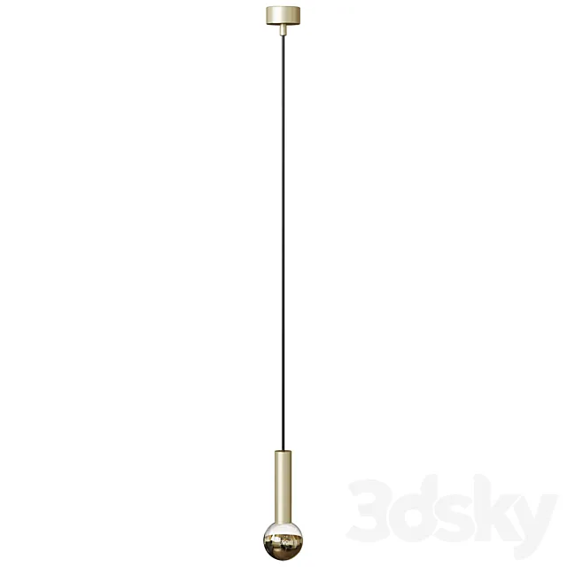 Less brass hanger 3D Model