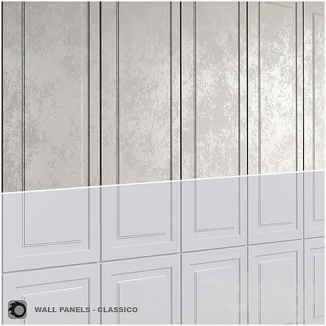 Leto – Classico wall panels 3DModel