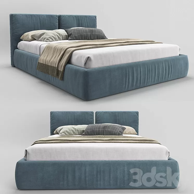 Letto BRICK BED 3D Model
